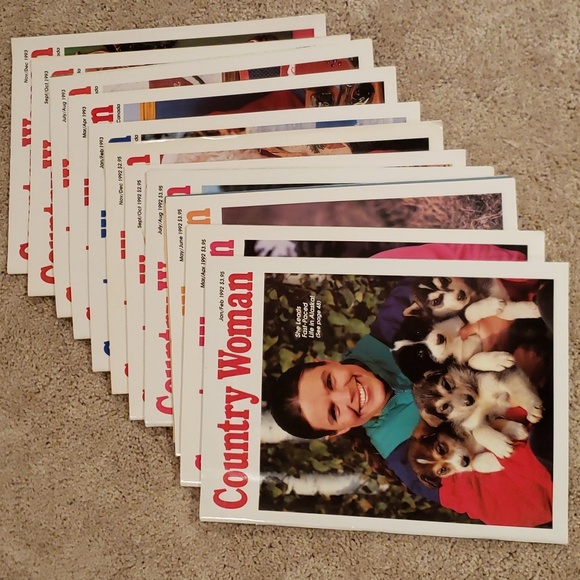 Vintage Country Woman Magazine Jan 1992 through Dec 1993 excellent condition - Picture 2 of 2